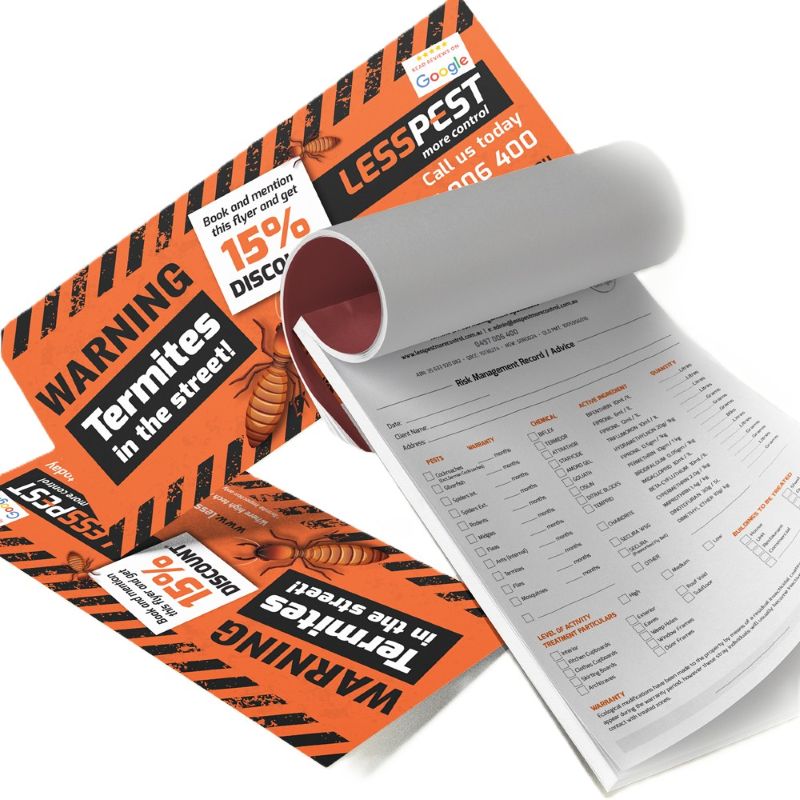 Less Pest docket books